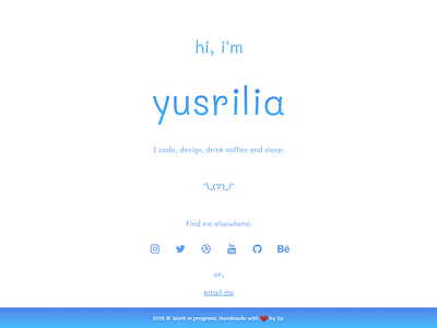 My Website css design portfolio page ui web website website concept