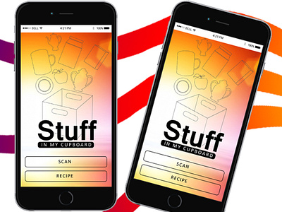 Stuff in My Cupboard Mobile Application
