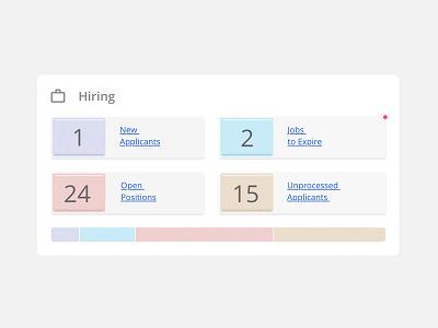 Hiring Widget art design hiring structure ui ui ux design widget