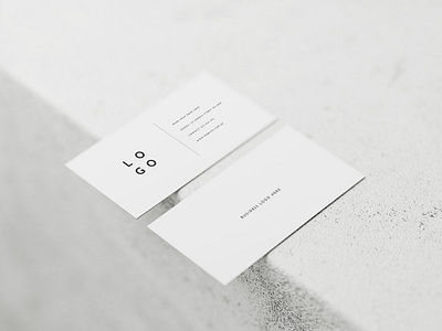 5 White Business Card Mockups babypink botanical business business card business card template business card templates businesscards card template cards design elegant garden icon illustration indesign logo minimal pink template white