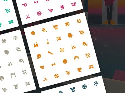 Sport Icon Set icon icon set iconography icons icons pack icons set sport symbol symbol design symbol icon ui ux ux design