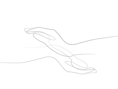 One Line Hands hands illustration lineart one line oneline vector vector art vector illustration vectors