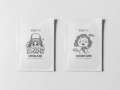 pretty design illustration