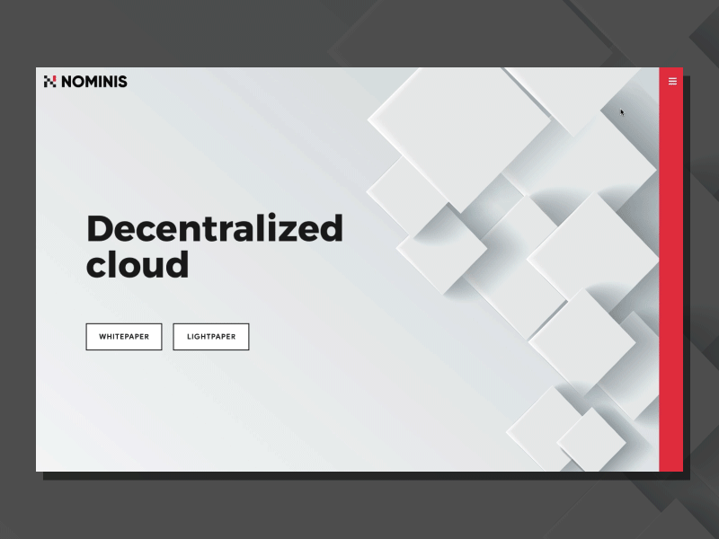 Navigation Interaction animation design interaction design navigation responsive typography ui ux web