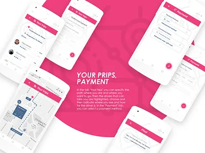 Taxi app for Android android android app app branding design figma figmadesign graphic icon minimal photoshop taxi taxi app typography ui ui ux ui ux design ux web website