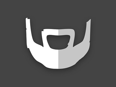 Beardyscribbler 3x beard brand clean design logo minimal photoshop simple sketch twitter youtube