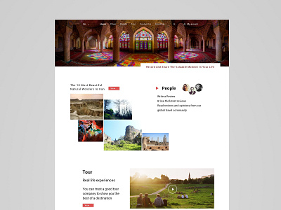 travel adobe xd design dribbble flat design illustrator iran material design persian persian designer tehran typography ui ux web