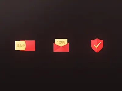 红包icon app icon logo ui