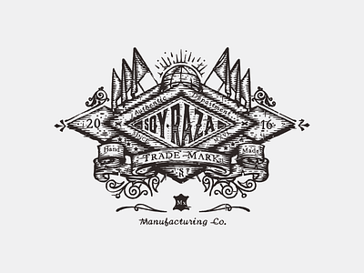 Soy Raza Branding brand branding branding designer classic engraving illustration logo old vintage woodcut