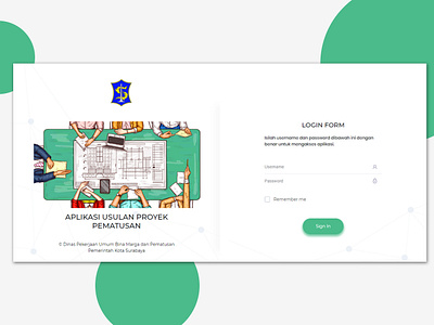 Login Form clean app design government illustration login login form sign in ui design ux design web web login