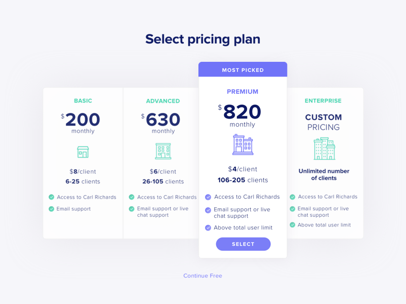 GROW Professionals Pricing Plan adviser animation design fin tech grow pro grow super ui uiux design ux