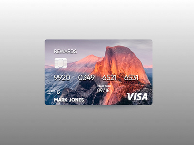 Credit Card Mockup banking branding clean design finance illustration logo minimal sketch technology typography ui ux vector web website