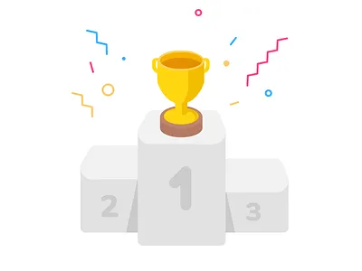 Cup ladder podium rank ranking school