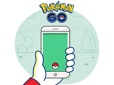 Pokemon Gone adobe animate animation character design game art pokemon