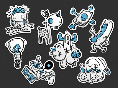 Inktober 2018 - Sticker character character design illustraion inktober 2018 sketch sticker street art