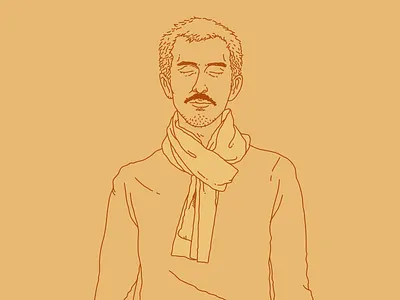 October branding character design graphic illustration