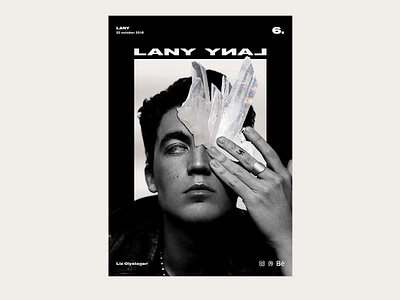 Poster day 6 - LANY artwork band lany music photoshop post poster visual visual artist