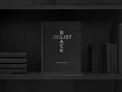 RUSH AGENCY black clan conceptualism digital flash mafia minimalism typography web