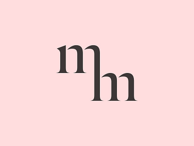 mm Monogram brand branding fashion letters logo logotype m minimal monogram type typography