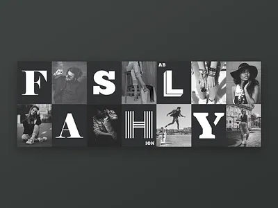 Fashly - Branding branding clothing logo design fashionably fashly graphic design hoarding