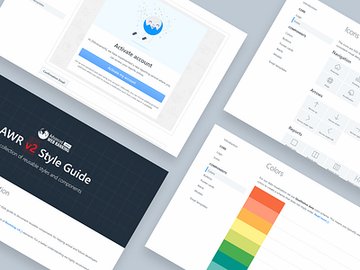 Advanced Web Ranking / Styleguide advanced web ranking awr branding colors design icons illustration ranking seo seo tool styleguide