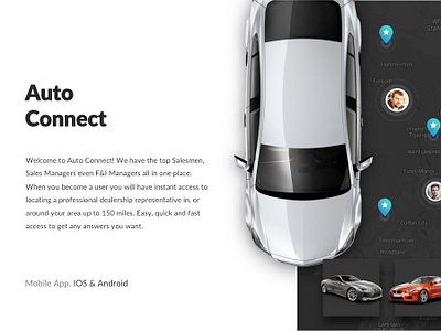 Auto Connect android app marketplace car app car dealership car search app ios marketplace app