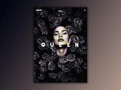 Poster - Queen art branding design illustration poster poster a day poster art poster challenge poster collection typography