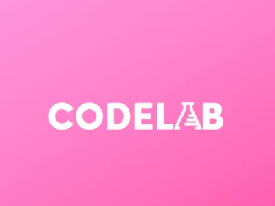 Codelab logo Concept branding design flat golden ratio illustration illustrator lettering logo logodesign logodesigner logodesigns logodesinger logomark logomarks logotipe logotype minimalis minimalist design ui ux