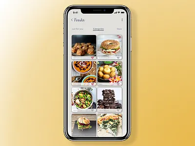 Daily UI #099 100 day challenge categories challenge dailychallenge dailyui design interface mobile ui uichallenge