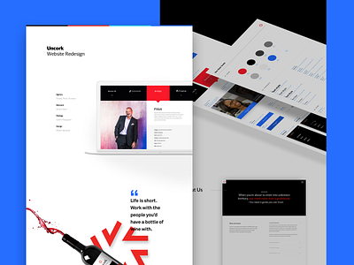 Uncork Capital - Web Redesign capital redesign ui uncork vc venturecapital web