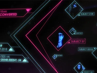 Strife FUI Subject search app design flat fui future user interface graphic design interface sci fi ui uidesign uielements ux vector