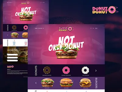 Fast Food chain website Design bangladesh design fastfood landingpage restaurant restaurant branding ui web