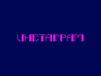 ИНСТАГРАМ branding instagram lettering logo