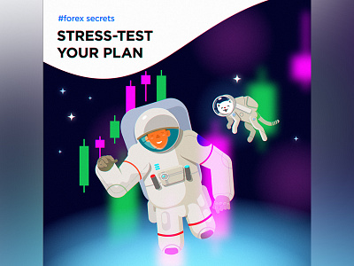 Stress Test ai cartoon charachter character design flat illustration minimal modern simple vector