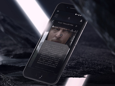 Death Stranding Sketch App deathstranding gaming app hideokojima illustrator mobile app mockup photoshop prototype sketch ux visualdesign visualdesigner