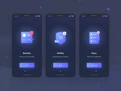 Exchange App app branding design icon illustration minimal mobile typography ui ux web