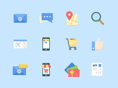 Icons for MDT Animation blue data icon icon artwork illustration mobile