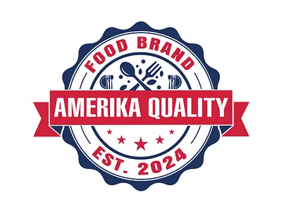 Food Logo design editable graphic design illustration illustrator logo vector