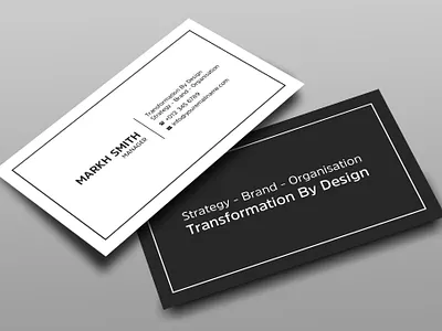 Simple and Clean business card business card design editable graphic design illustration illustrator vector