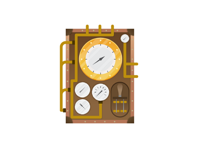 Clock clock inktober vectober