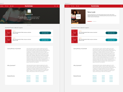 Vouchertoday Top Section A/B clean design ui