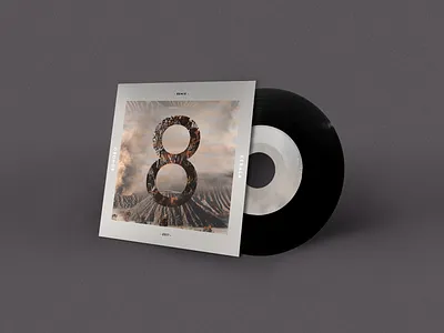 Eight art direction cover art design illustration layout music photohraphy typography
