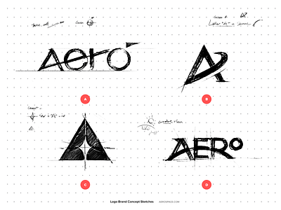 Aerospace - Sketch branding drawing icon identity illustration ios logo mark sketch typography