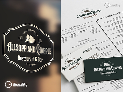 Allsopp And Chapple Logo allsopp allsoppchapple allsoppchapplebar allsoppchapplerestaurant american americanbar americanfood americanrestaurant bar chapple food logo logodesigner logoshop lounge vintage