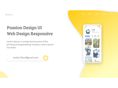 Simple carousel web | animation app bootstrap 4 branding design flat flatui front end illustration illustrator landing page mobile photoshop sketch sketch app typography ui ux vector website