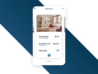 Daily UI Challenge Day 021 Home Monitoring Dashboard app dailyui dailyui21 dailyuichallenge dashboard design flat home homemonitoringdashboard smarthome ui ux