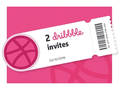 Dribbble INVITES ui