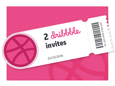 Dribbble INVITES ui