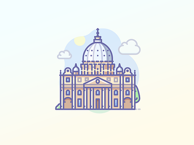 Vatican, st Peter's basilica basilica church icojam icon landmark peter scenarium st peter vatican