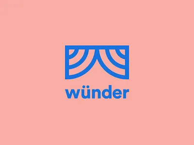 Wünder Logo brandidentity branding brandmark design icon identity lockup logo logodesign logotype mobileapp socialcommerce socialmedia startup typography